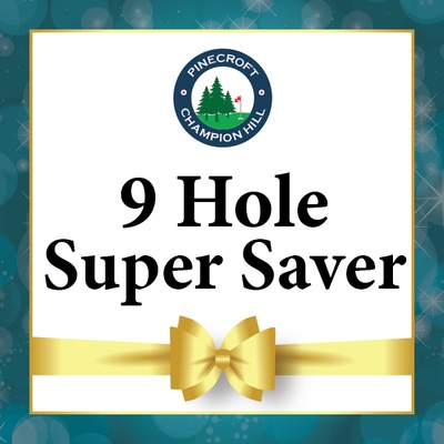 6 Play 9 Hole Super Saver Card