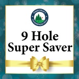 6 Play 9 Hole Super Saver Card